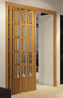 Resultado de imagen para puertas dobles plegables madera  Puertas plegables  interiores, Puertas plegables, Puertas corredizas de interiores