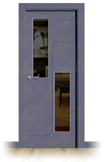 Puerta Premium CIBELES-V2 Lacada RAL de Interior en Block (Maciza)