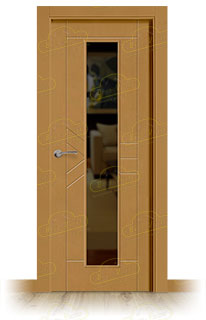 Puerta Premium LP-900-V1C Lacada RAL de Interior en Block (Maciza)