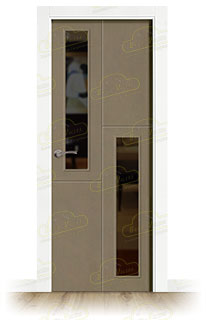 Puerta Premium PVT4-V2 Combilac Lacada de Interior en Block (Maciza)