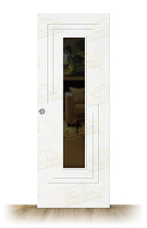 Puerta Corredera PL-1400-BV1C de Interior Lacada Blanca