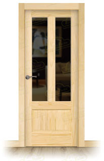 Puertas rústicas de madera Modelo R-2